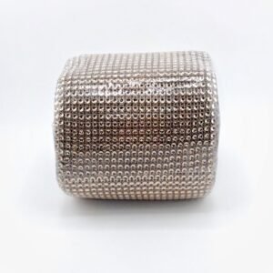 Sea of Diamonds Ribbon - 4.5in - Champagne