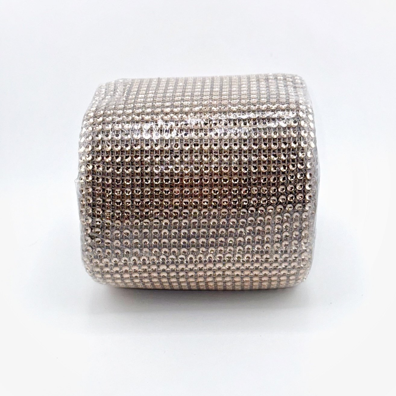 Sea of Diamonds Ribbon - 4.5in - Champagne