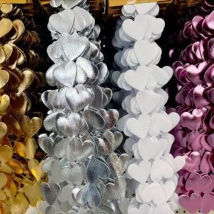 Fabric Heart Garland