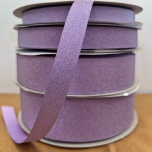 Delphenium Lavender diamond dust ribbon