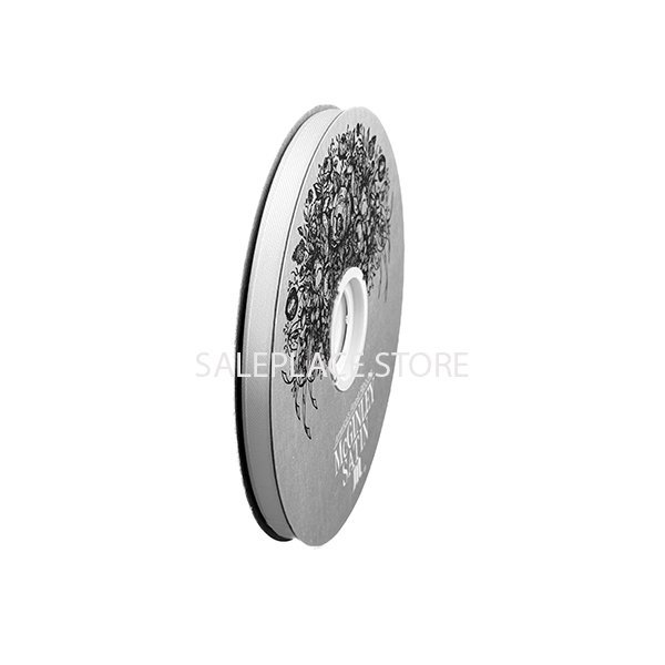 Ribbon - Satin Acetete (Silver Label) - #1.5 - 5/16" x 100 yds - White