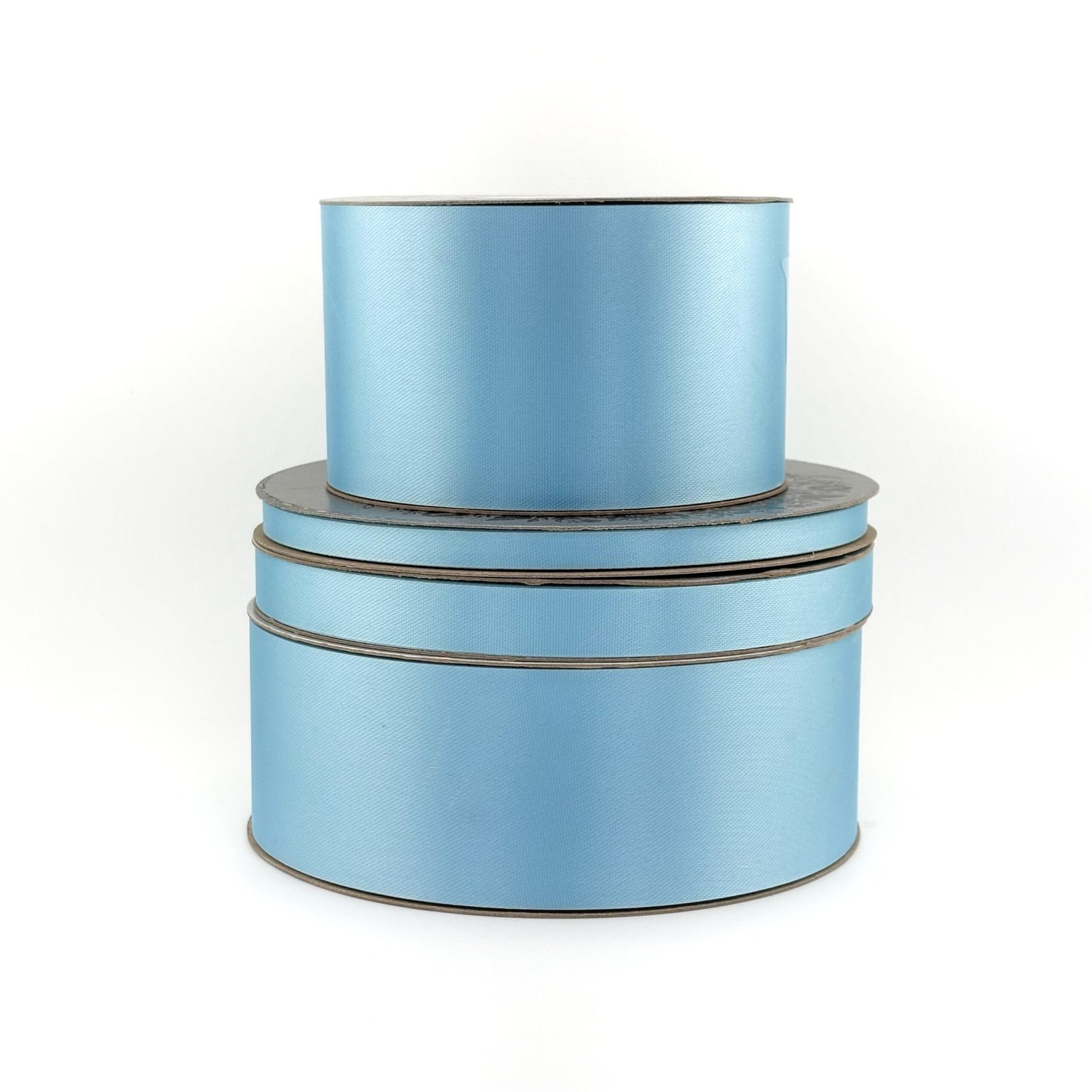 Satin blue ribbon