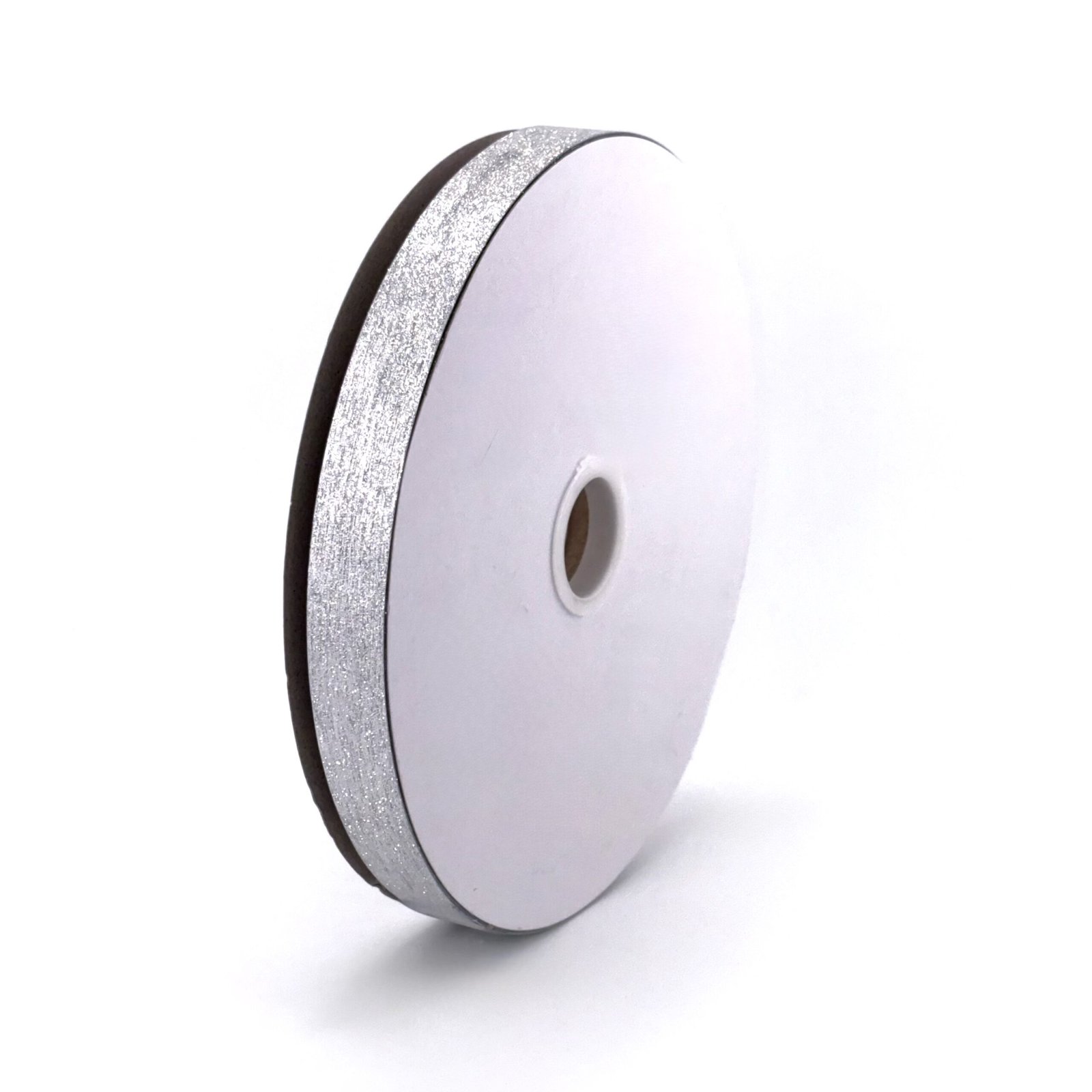diamond dust ribbon striped silver