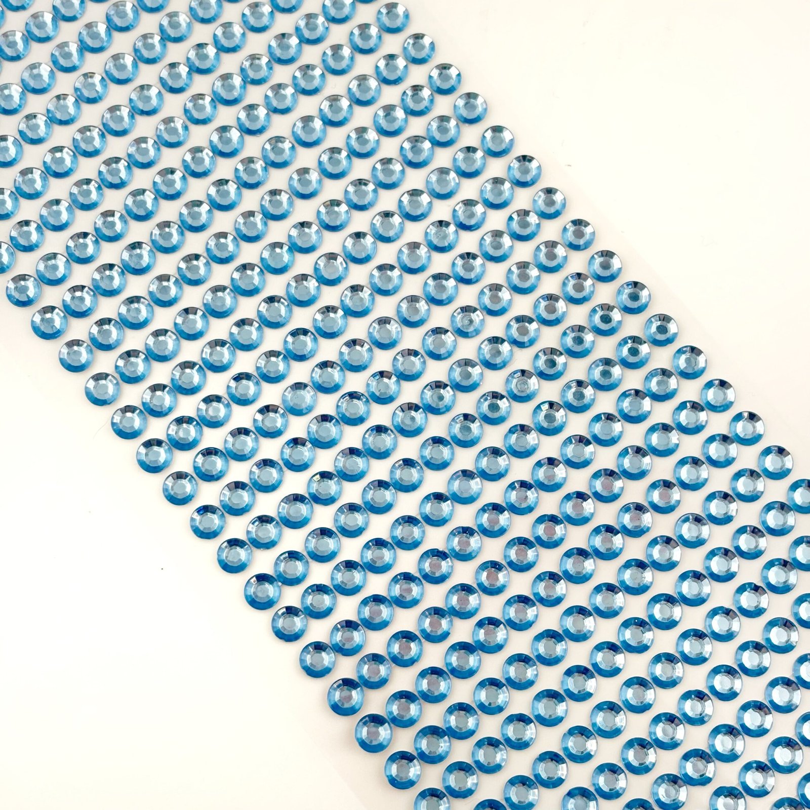 adhesive rhinestone blue