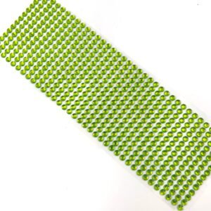 Adhesive Rhinestones green