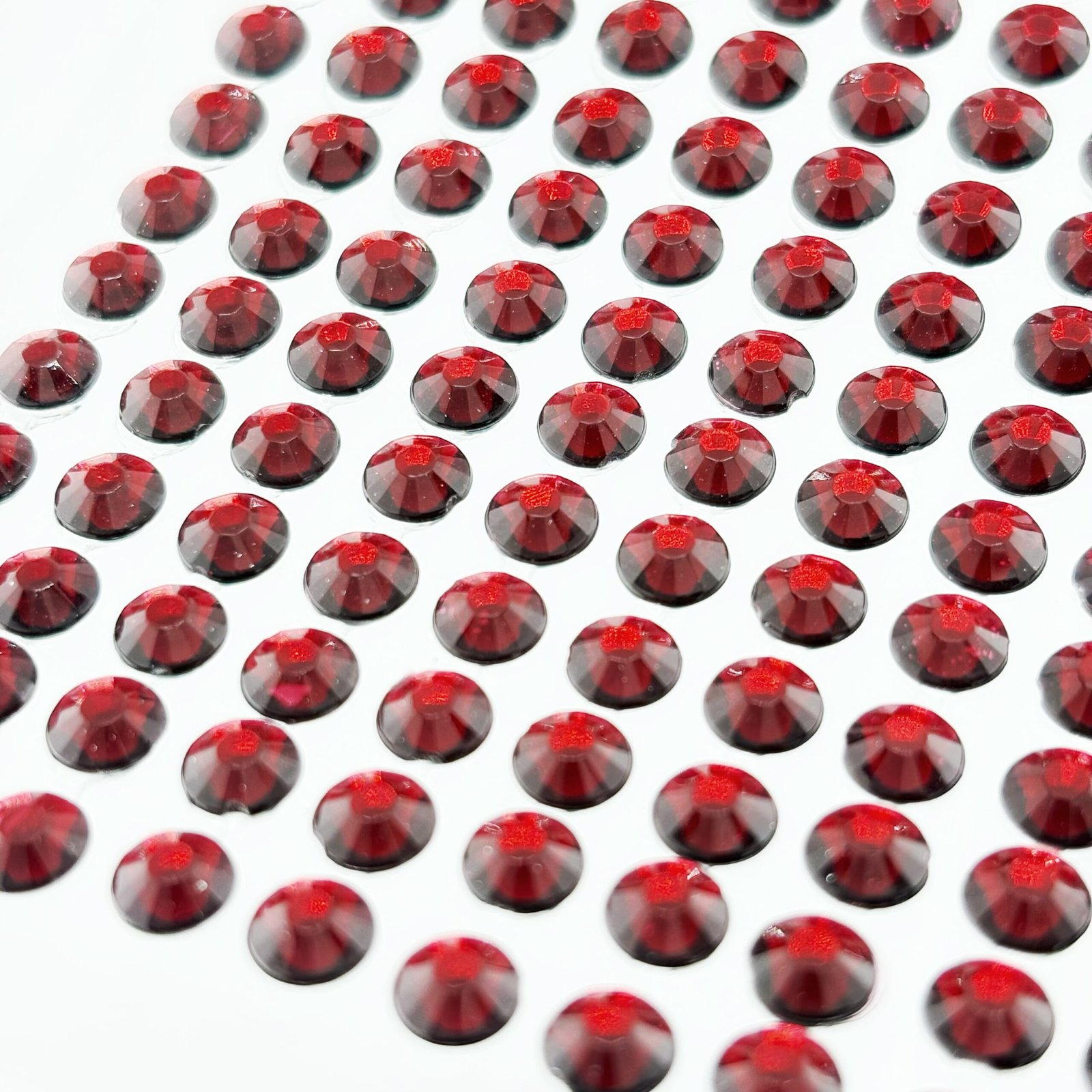 Adhesive rhinestones hot pink