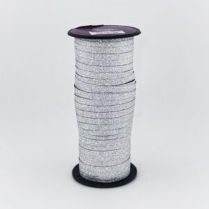 Silver Diamond Dust Curling Ribbon 3/16 x 50yds