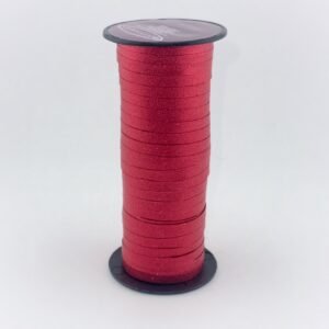 Red diamond dust curling ribbon 3/16 x 50yds