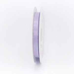 Ribbon - Satin w/ Silver Edge 3/8 inch 50yds - Lavendar