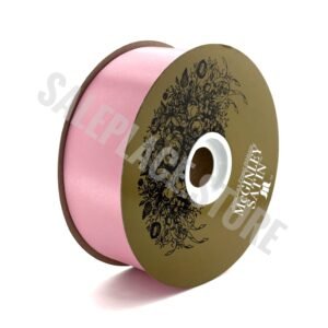 Ribbon - Satin Lustre (Gold Label) - #16 - 2" x 100 yds - Pink