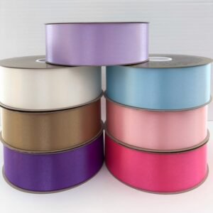 Ribbon - Satin Lustre / Luster (Gold Label) - #16 - 2" x 100 yds - Purple