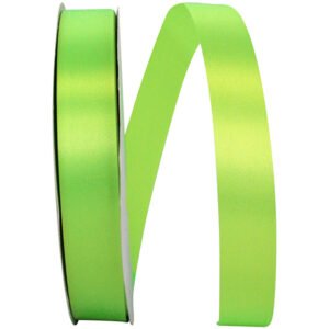 Satin cirtus green ribbon #5 100 yard roll