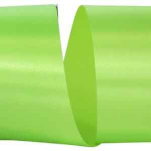 Satin cirtus green ribbon #40 50 yard roll