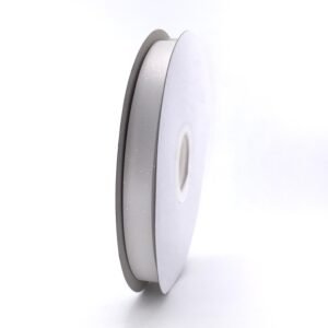white #3 diamond dust ribbon for homecoming mums