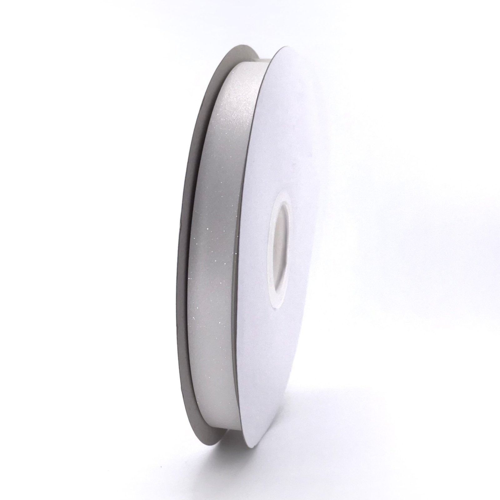 white #3 diamond dust ribbon for homecoming mums