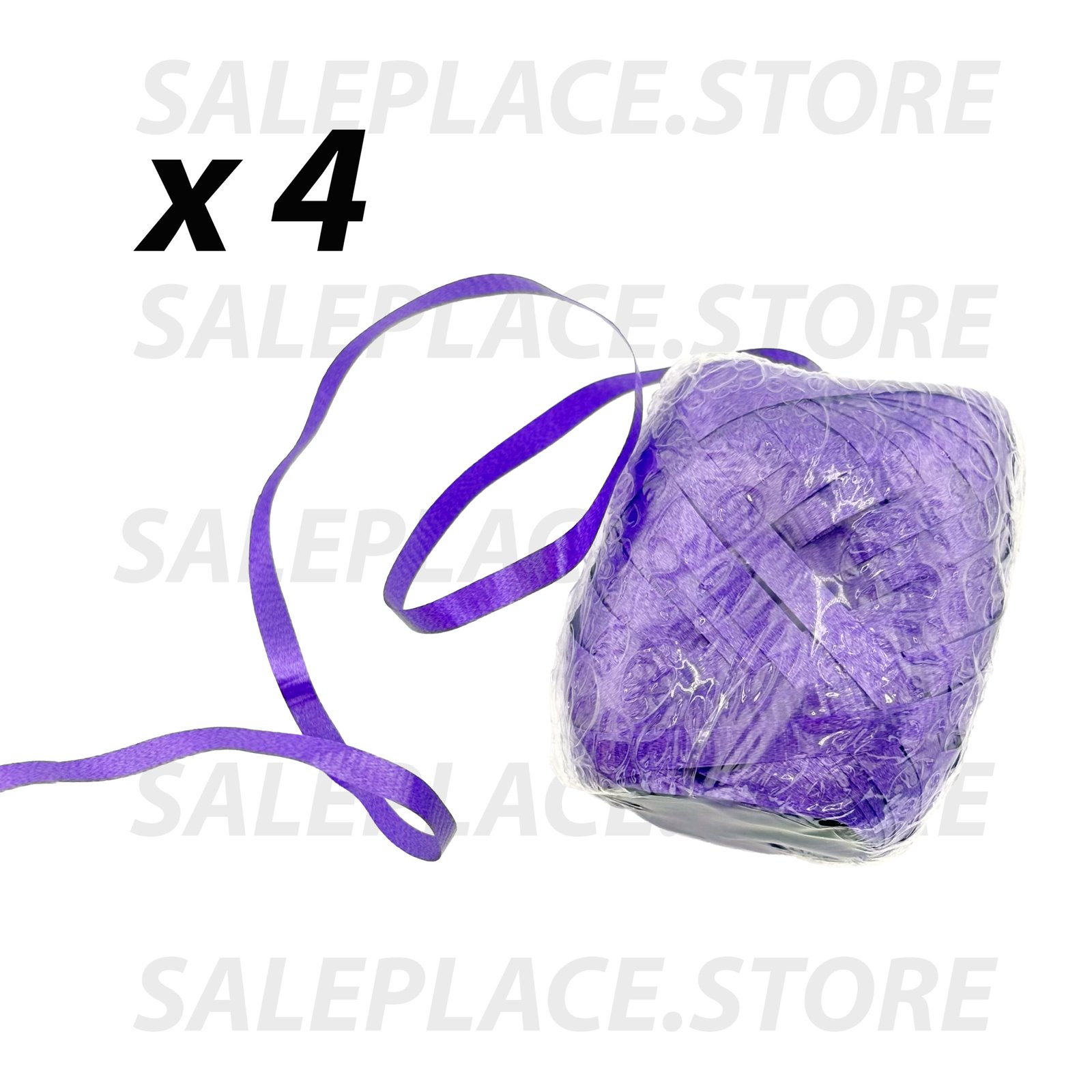 Ribbon - Curling Ribbon Egg (22 yds each x4 - 88 yards total) - Purple