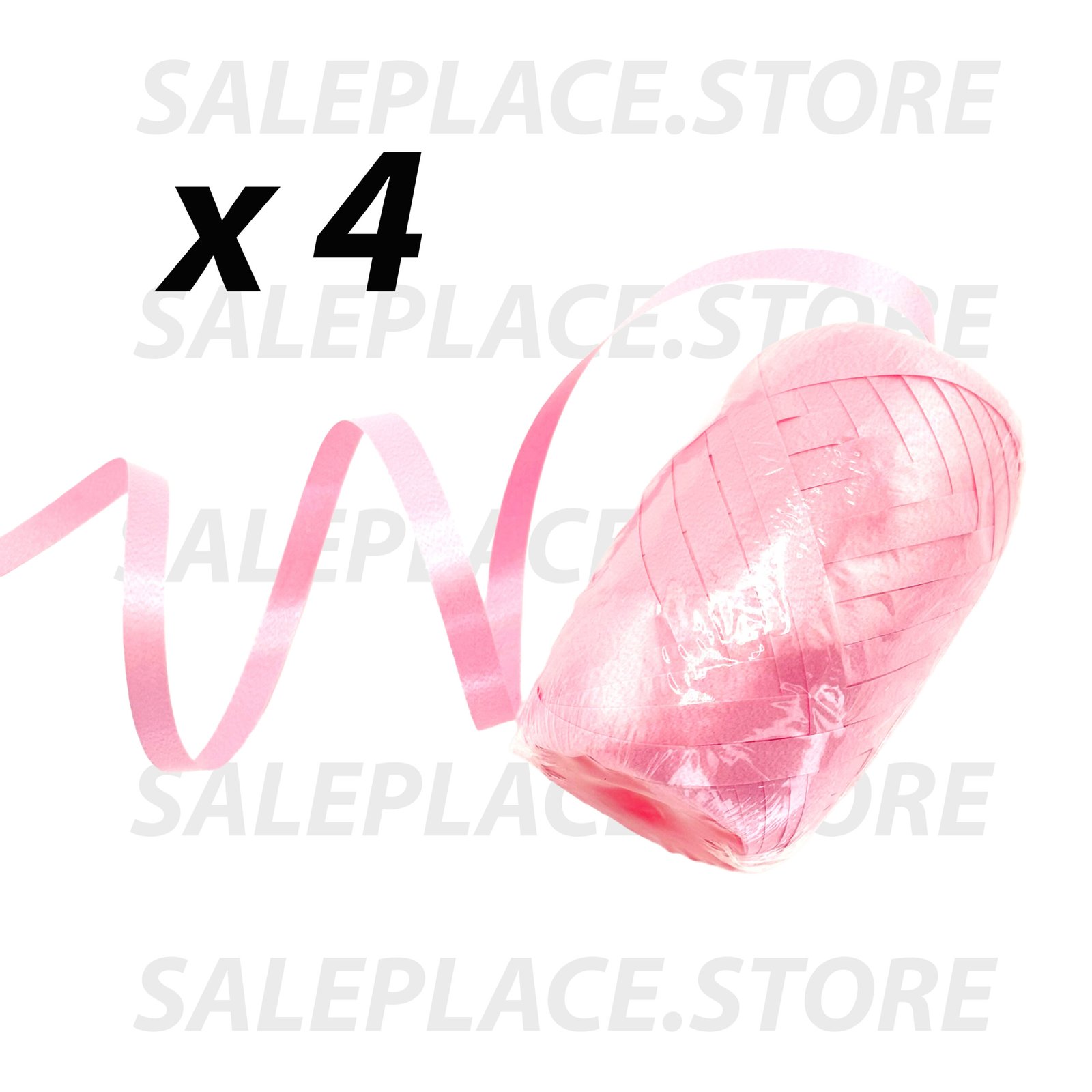 Ribbon - Curling Ribbon Egg (22 yds each x4 - 88 yards total) - Pink