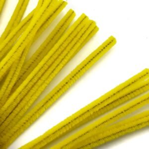 yellow pipe cleaner