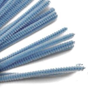 pink chenille stem pipe cleaners for baby shower crafting and homecoming mums