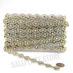 oval-garland-w/stone-gold