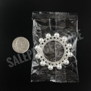 open-rhinestone-circle-silver