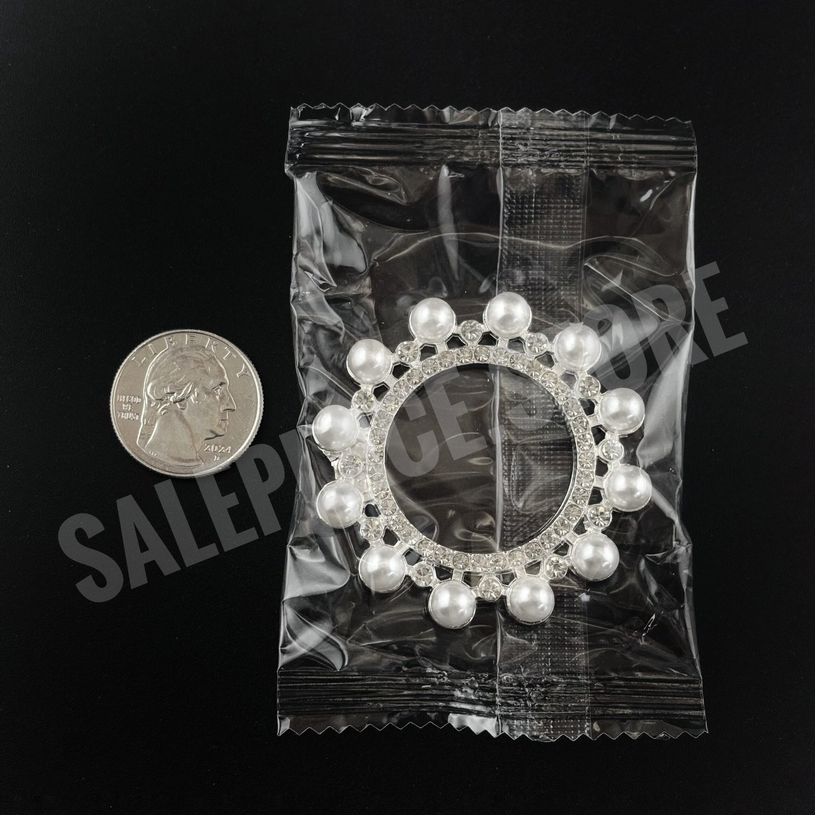 open-rhinestone-circle-silver