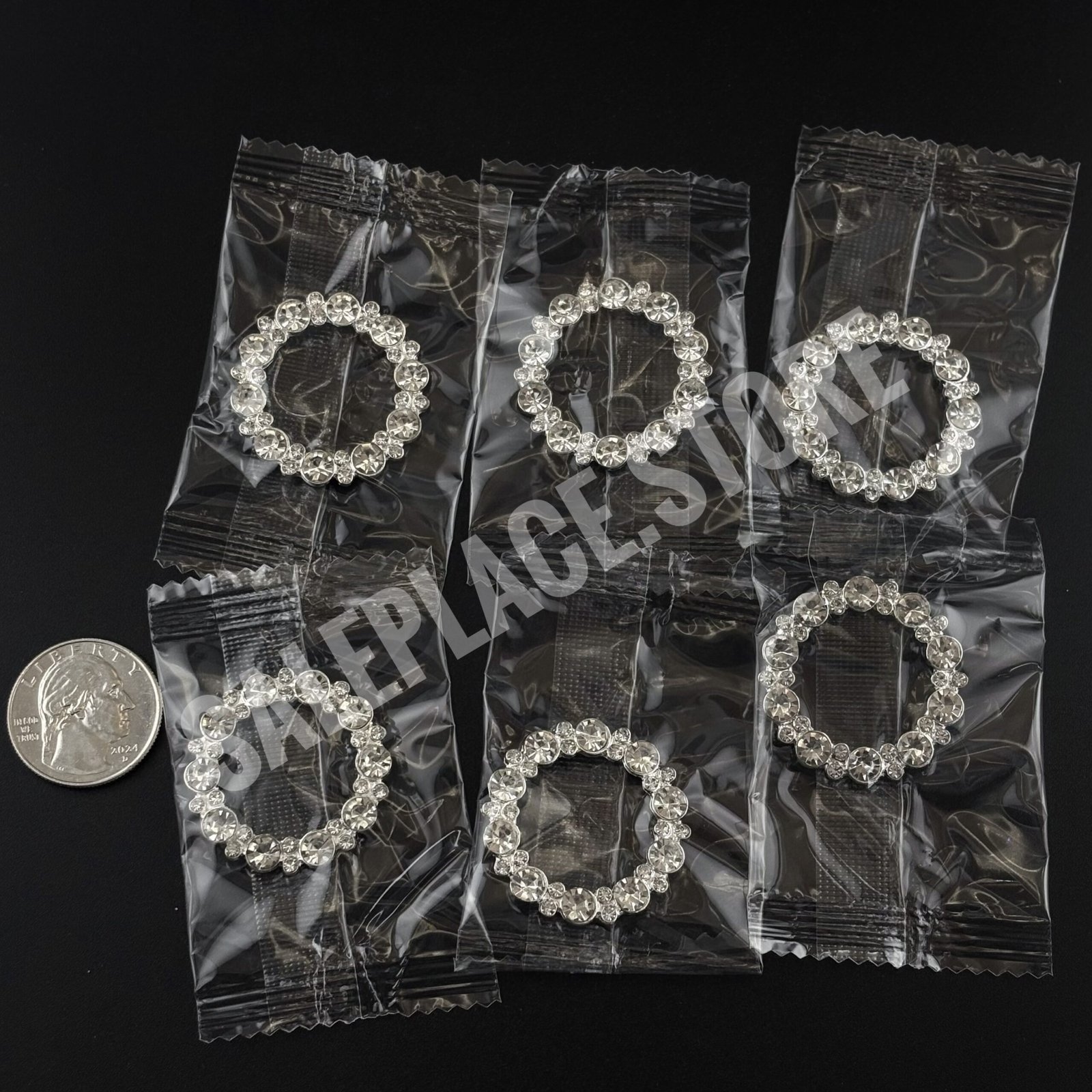 cirlce-single-row-charm-1.3-silver-b