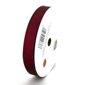Ribbon - Diamond Dust - #5 (7/8") x 100 yds - Burgundy