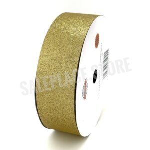 Ribbon - Diamond Dust - #16 (2 inch) x 100 yds - Champagne