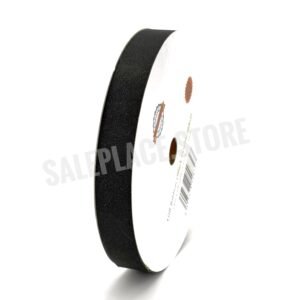 #5 black double sided diamond dust ribbon