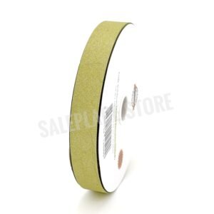 #5 gold double sided diamond dust ribbon