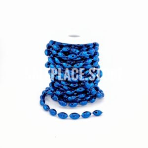 Garland - Mini Football Garland - 10 yds - Metallic Royal Blue
