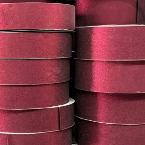 Ribbon - Diamond Dust - #16 (2 inch) x 100 yds - Burgundy