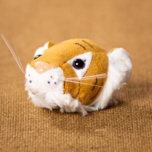 3" Tiger Head Plush - 1 piece