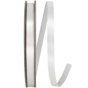 Ribbon - Satin Supreme (Reliant 5400) - #1.5 - 3/8 inch x 100 yds - White