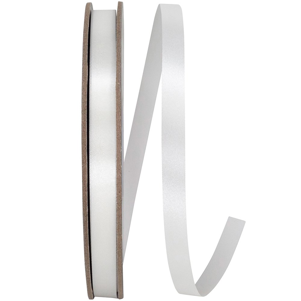 Ribbon - Satin Supreme (Reliant 5400) - #1.5 - 3/8 inch x 100 yds - White