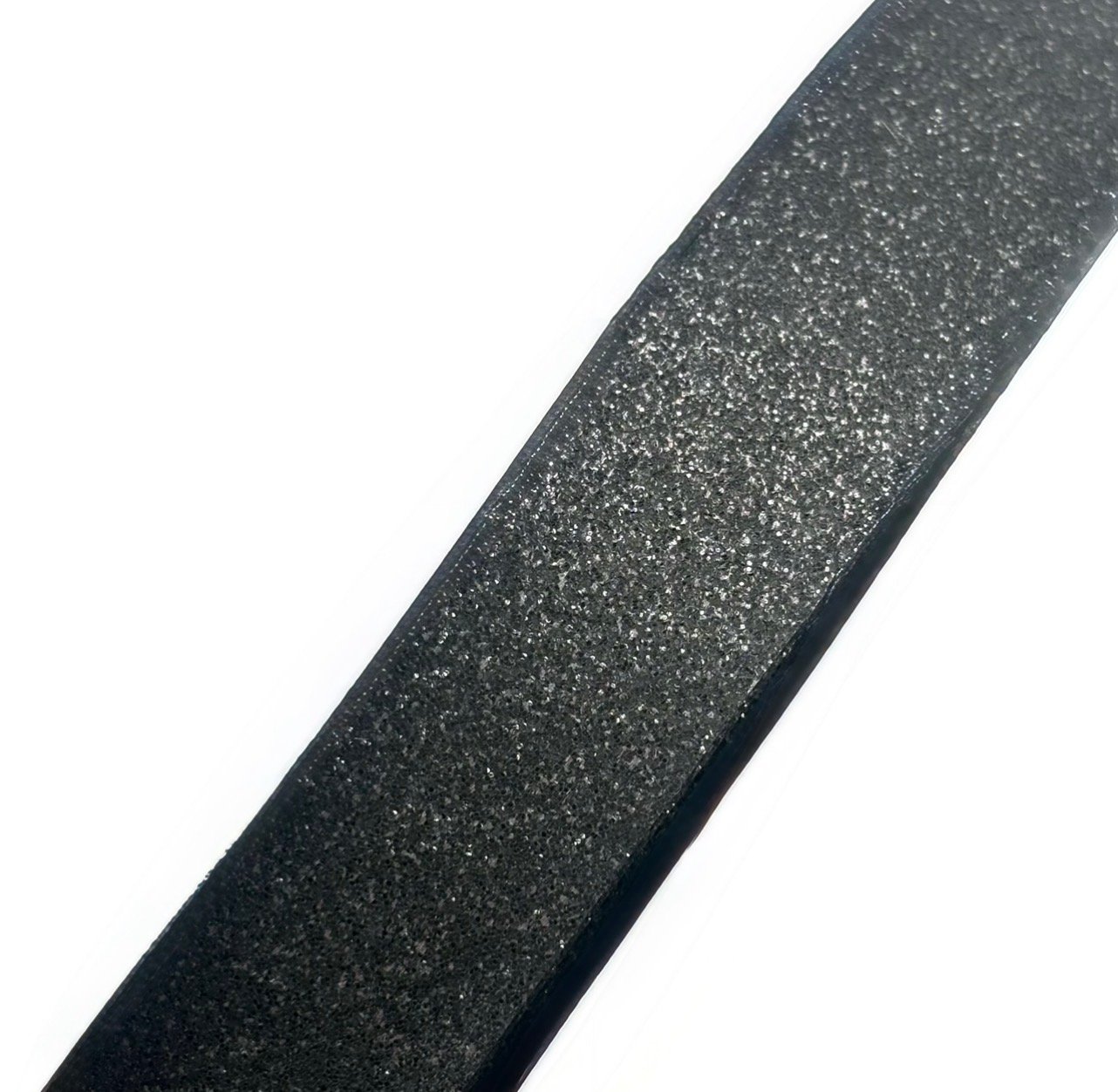 #3 black diamond dust double sided ribbon detail