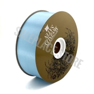 Ribbon - Satin Lustre (Gold Label) - #16 (2 inch) x 100 yds - Blue (Light Blue)