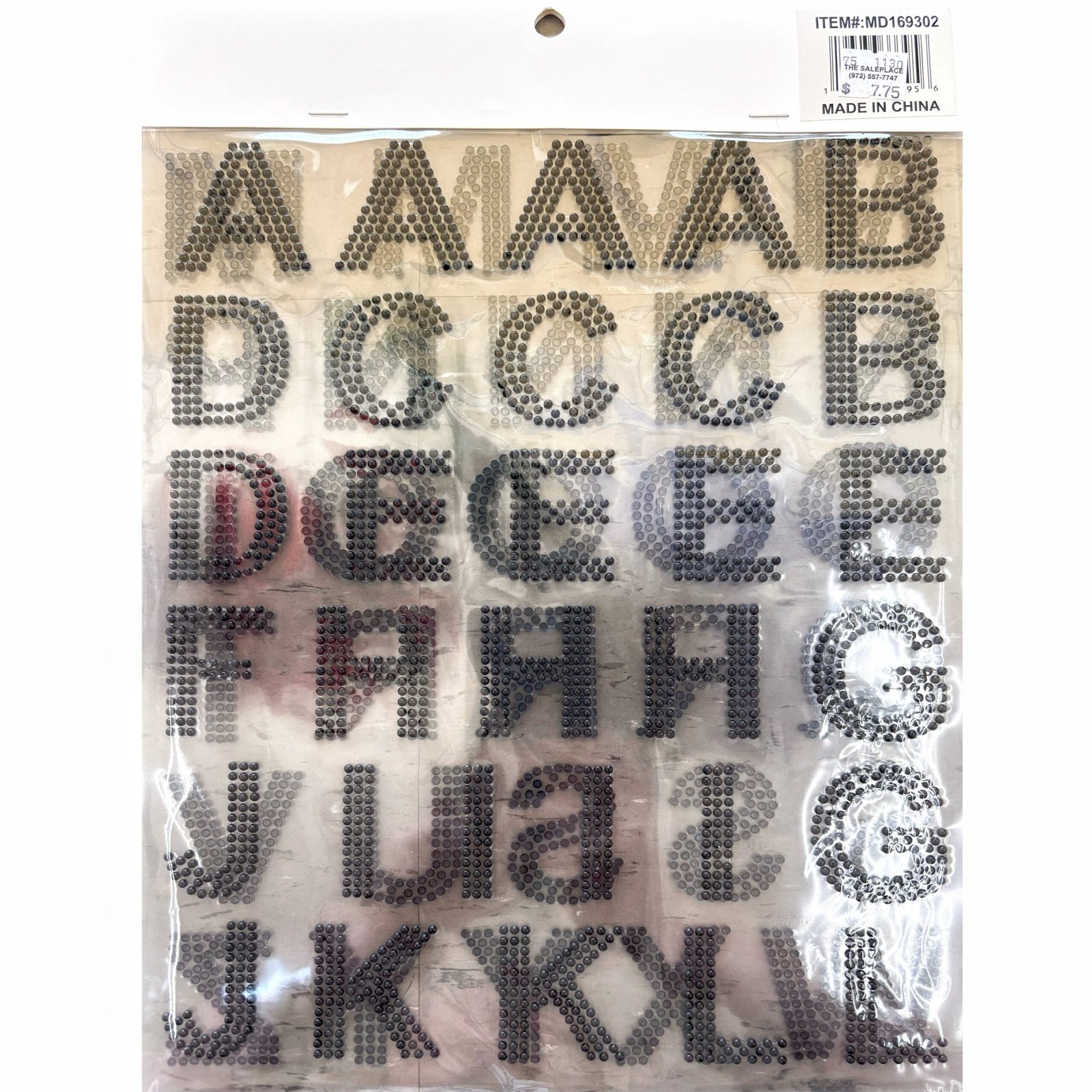 Black Pearl Alpha Sticker Sheet