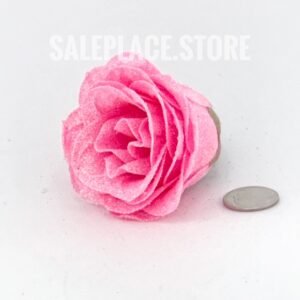 Pink Glitter Rose for Homecoming mums
