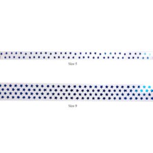 Clear Royal Homecoming Mum Star Ribbon