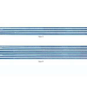 Clear Royal Stripe Ribbon