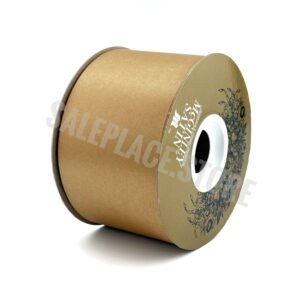 Ribbon - Satin Lustre / Luster (Gold Label) - #40 2.5" x 50 yds - Holiday Gold