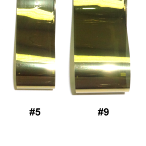 #5 Gold Mylar ribbon for homecoming mums