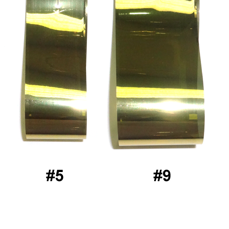 #5 Gold Mylar ribbon for homecoming mums