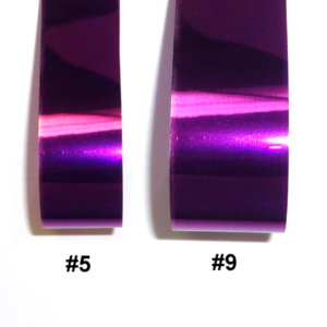 Ribbon - #5 (7/8") Metallic Mylar Ribbon - Purple - 25yds