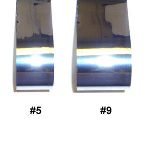 #5 Silver Mylar ribbon for homecoming mums