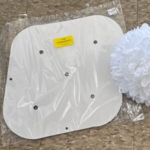 Backer - Quad Diamond Thick Cardstock Mum Backer for Crown - 1 pc