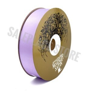 Ribbon - Satin Lustre / Luster (Gold Label) - #9 (1 5/16 inch) x 100 yds - French Lavender