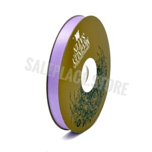 Ribbon - Satin Lustre (Gold Label) - #3 (9/16 inch) x 100 yds - French Lavender